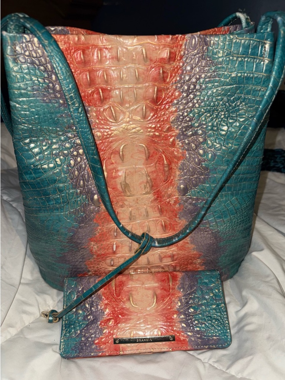 Brahmin Sun Dew Ombre Purse and wallet